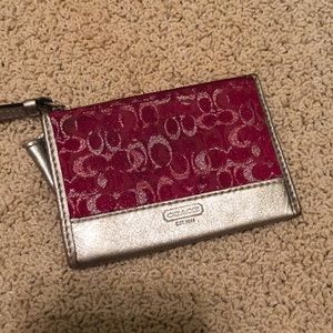 Coach card holder